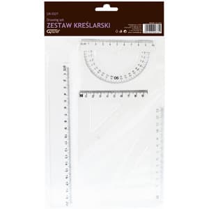 Zestaw geometryczny GR-032T transparent 130-1602 GRAND