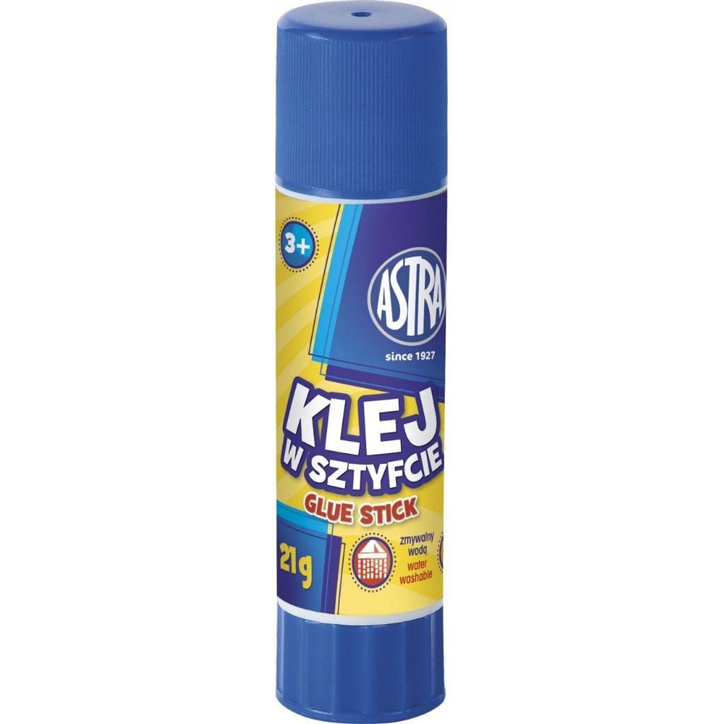 Klej szkolny w sztyfcie 21g transparentny 401113004 ASTRA