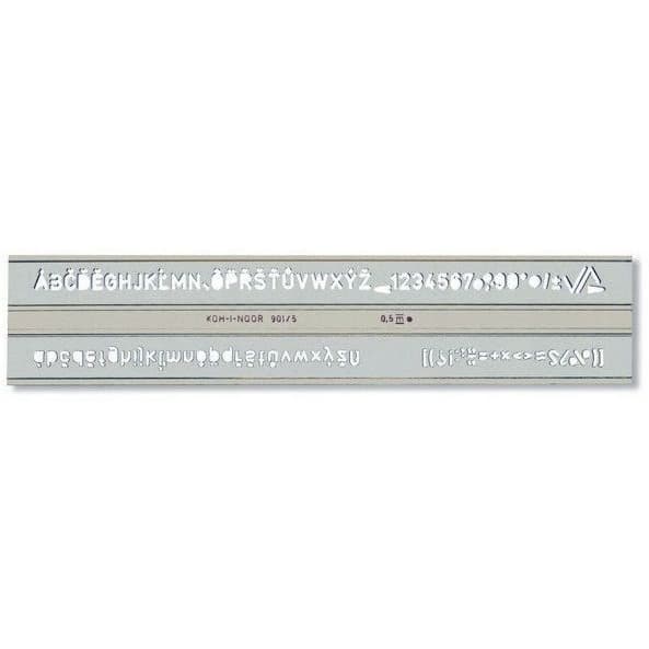 Szablon CYFROWO-LITEROWY 0.5 748006 KOH-I-NOOR