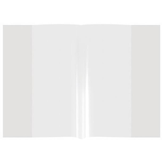 Okładka na zeszyty szkolne A5 bezbarwne 50 sztuk PP/PE 21,2x30x3cm OPP-01 BIURFOL