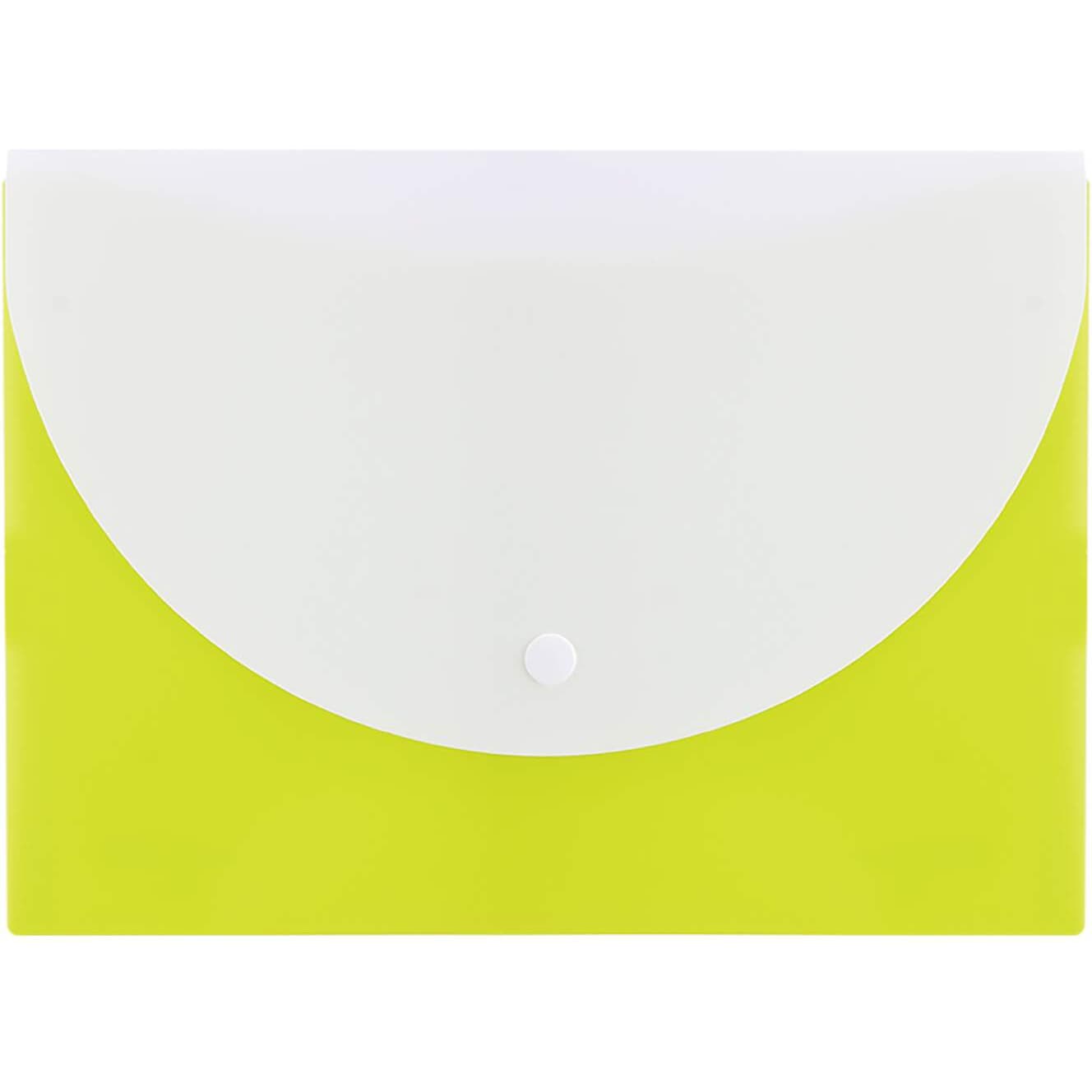 Teczka kopertowa na zatrzask A5 RIO zielona E38978 GREEN DELI