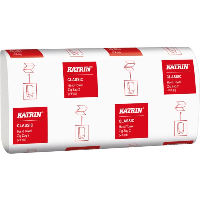 Ręcznik ZZ KATRIN biały 2w 20x150listków CLASSIC 65944/431468/36180 karton