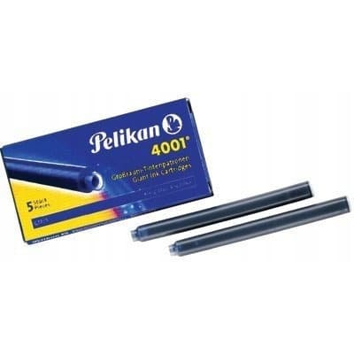 Naboje długie czarne (5szt.) 400142570 PELIKAN