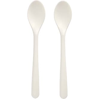 Łyżeczka biodegradowalna CPLA 14,5cm biała (50sztuk) 97047 PAPSTAR