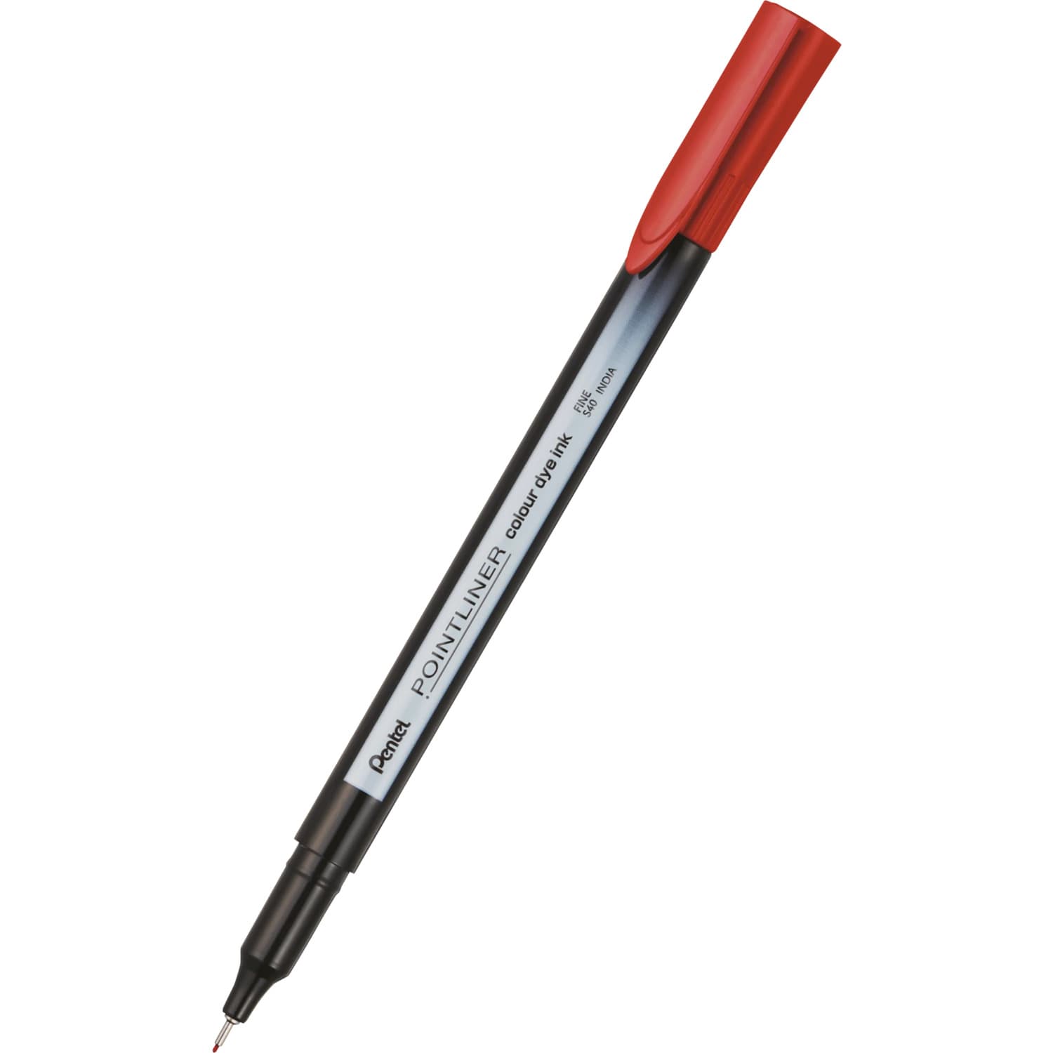Cienkopis POINTLINER COLOUR czerwony S40-B PENTEL