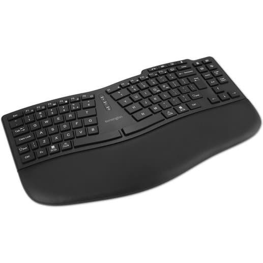 Klawiatura bezprzewodowa ergonomiczna Pro Fit KB675 EQ TKL czarna K75491WW KENSINGTON