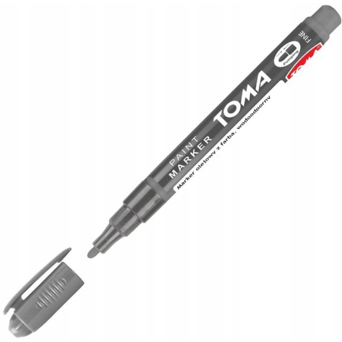 Marker olejowy F antracyt 1,5mm TO-441 TOMA