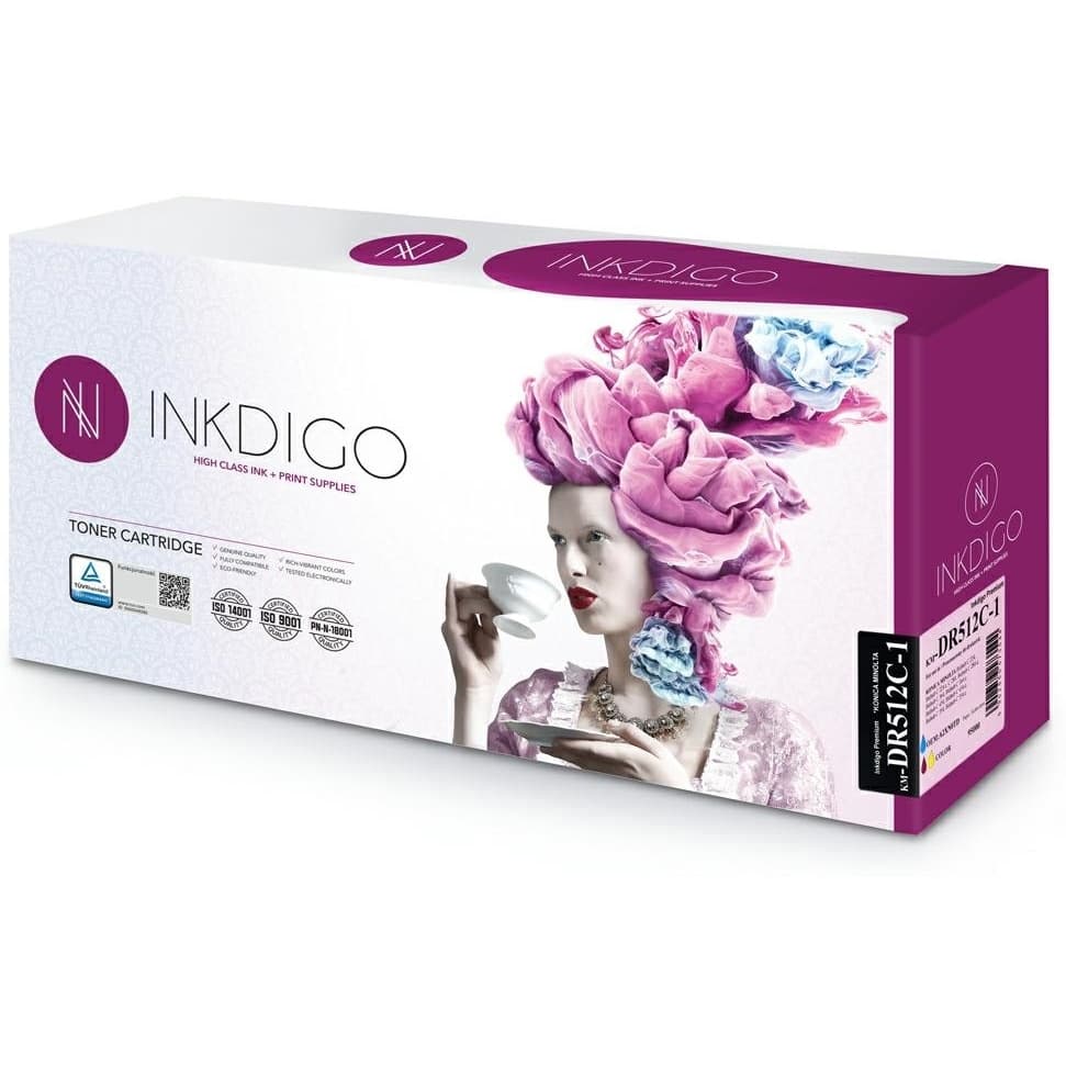 Bęben INKDIGO (KM-DR512C-1) 3 kolory 95000str zamiennik KONICA MINOLTA (DR512/A2XN0TD)