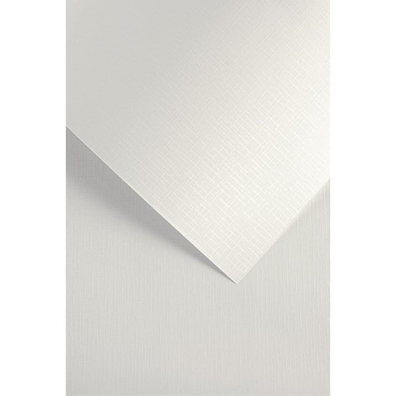 Karton ozdobny Sukno biały 230g. (20szt.) 204211 Galeria Papieru