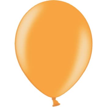 Balony metaliczne pomarańczowy 27cm (100szt) 12M-081 ALIGA