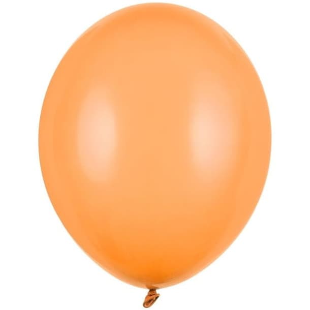 Balony pastelowe 10`` pomarańczowe (100szt.) 10P007 ALIGA