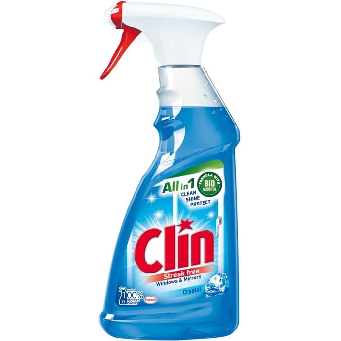 Płyn do mycia szyb CLIN 500ml z rozpylaczem Windows & Mirrors