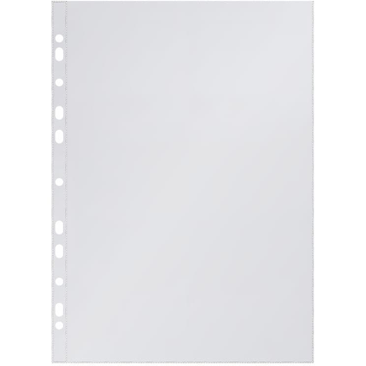 Ofertówki "U" wpinane do segregatora A4 150mic 25 sztuk OF-37 BIURFOL