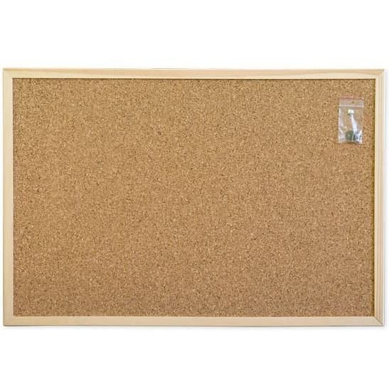 Tablica korkowa 100x80 r.drewniana WIELKOR