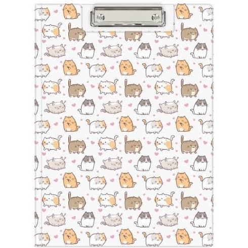 Teczka z klipem A4 z nadrukiem KITTENS KHN-04-35 BIURFOL