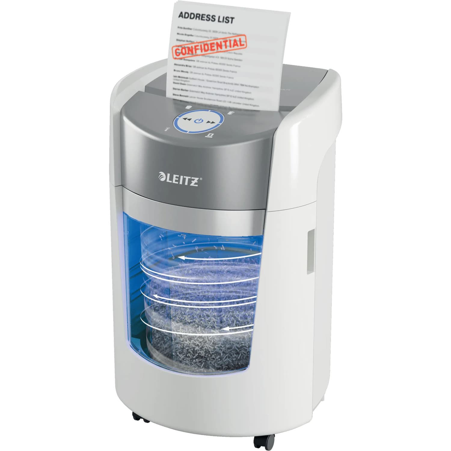Niszczarka Leitz IQ Optimax Small Office 350 P5 22L 83590000