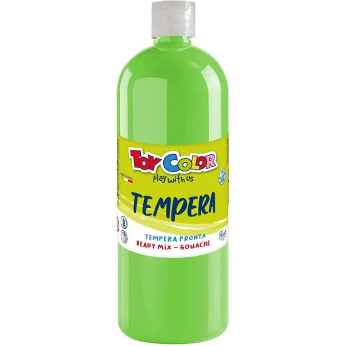 Farba TEMPERA 1000ml light green 0554/11 TOY COLOR