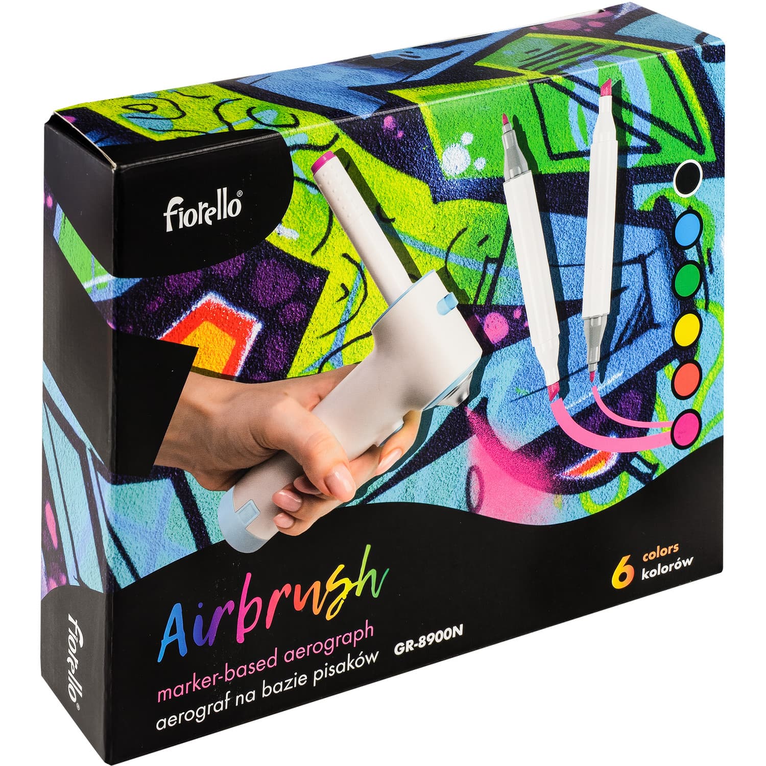 Aerograf na bazie pisaków AIRBRUSH GR-8900N 170-2788 FIORELLO