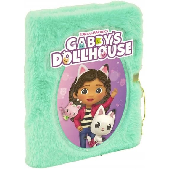 Pamiętnik z kłódką Gabbys Dollhouse A5 96k ASTRA 101025005