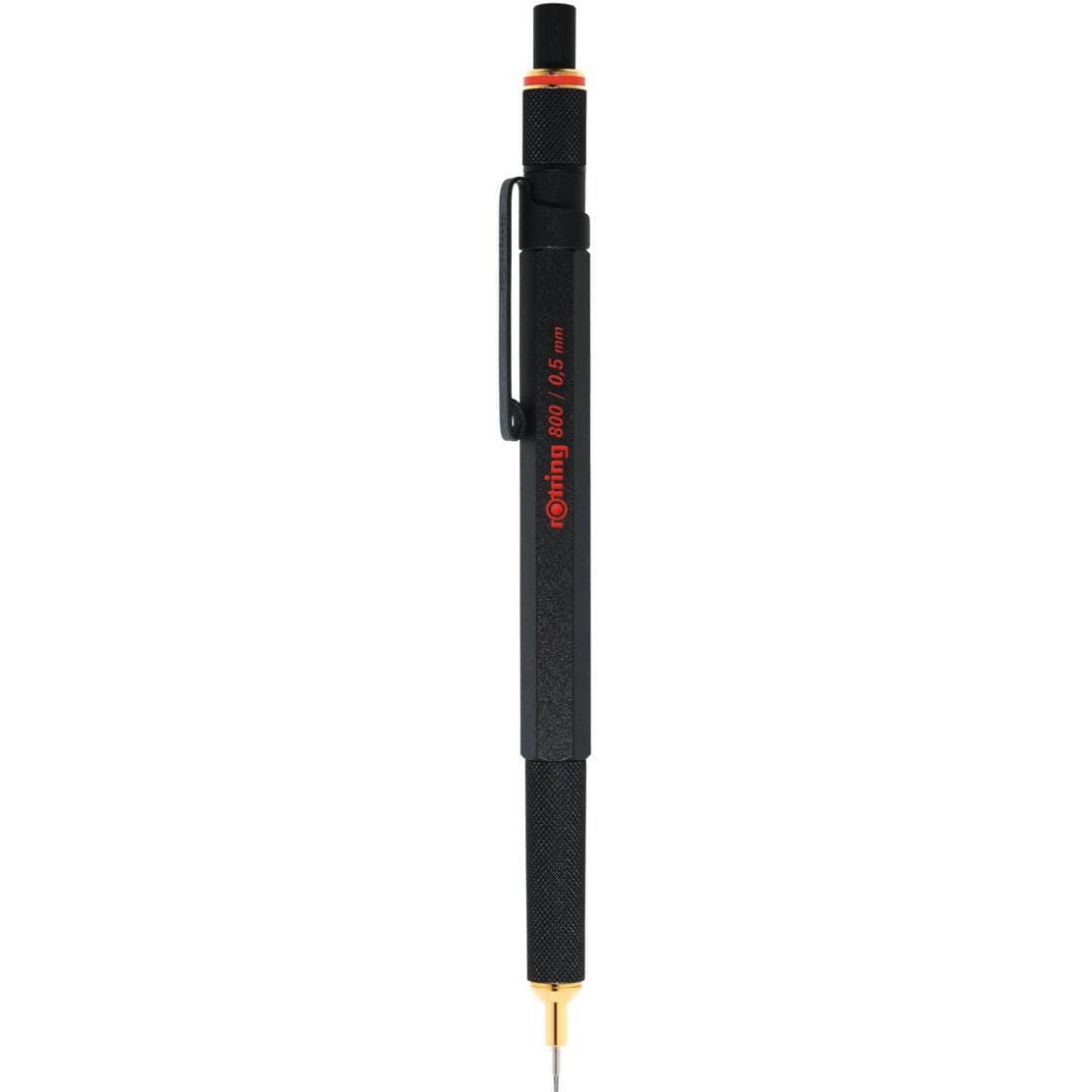 Ołówek aut. 0,5mm ROTRING 800 czarny obudowa met. 1904447