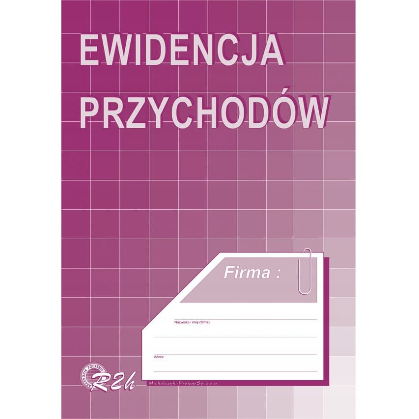 R02-H Ewidencja przychodów A4 (aktualny do końca 2025) Michalczyk i Prokop