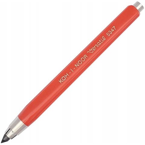 Ołówek mechaniczny 5,6mm 12cm VERSATIL KUBUŚ czerwony 5347/1 KOH-I-NOOR