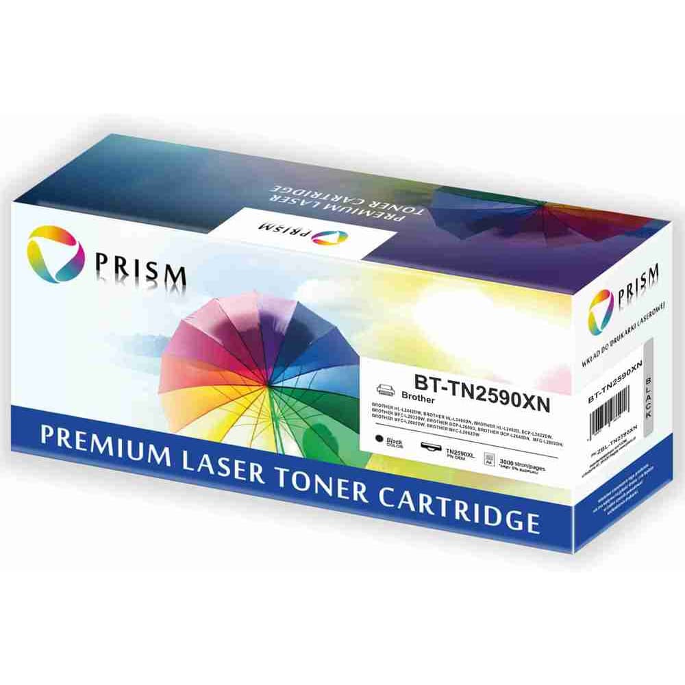 Toner PRISM (ZBL-TN2590XN) czarny 3000str zamiennik BROTHER (TN2590XL)