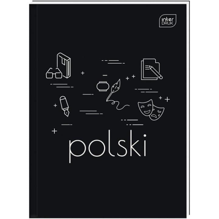 Brulion A5 80k linia 70g Język Polski INTERDRUK