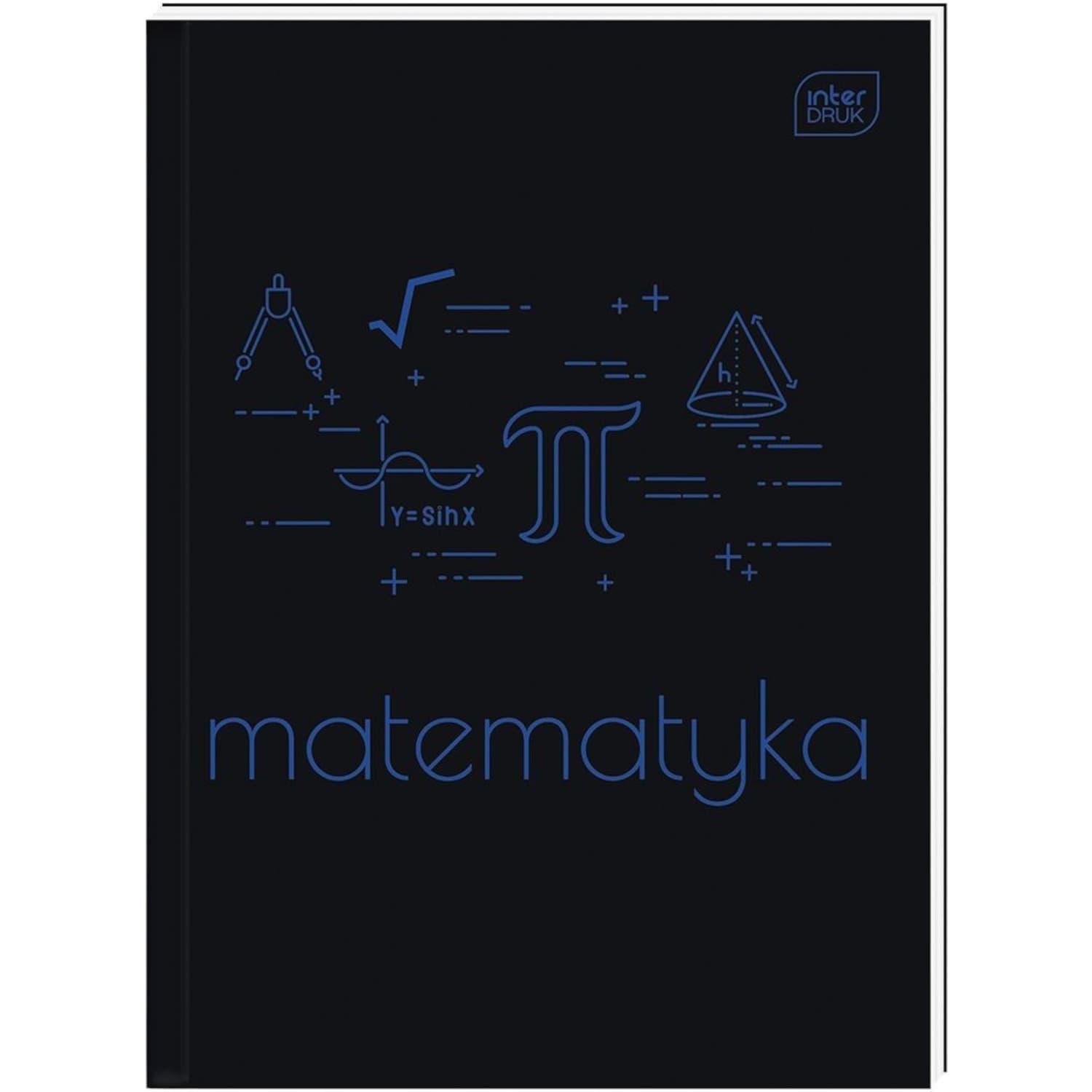 Brulion A5 80k kratka 70g Matematyka INTERDRUK
