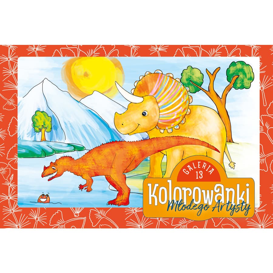 Kolorowanki B5 Galeria 13 dinozaury GAL-110 Michalczyk i Prokop
