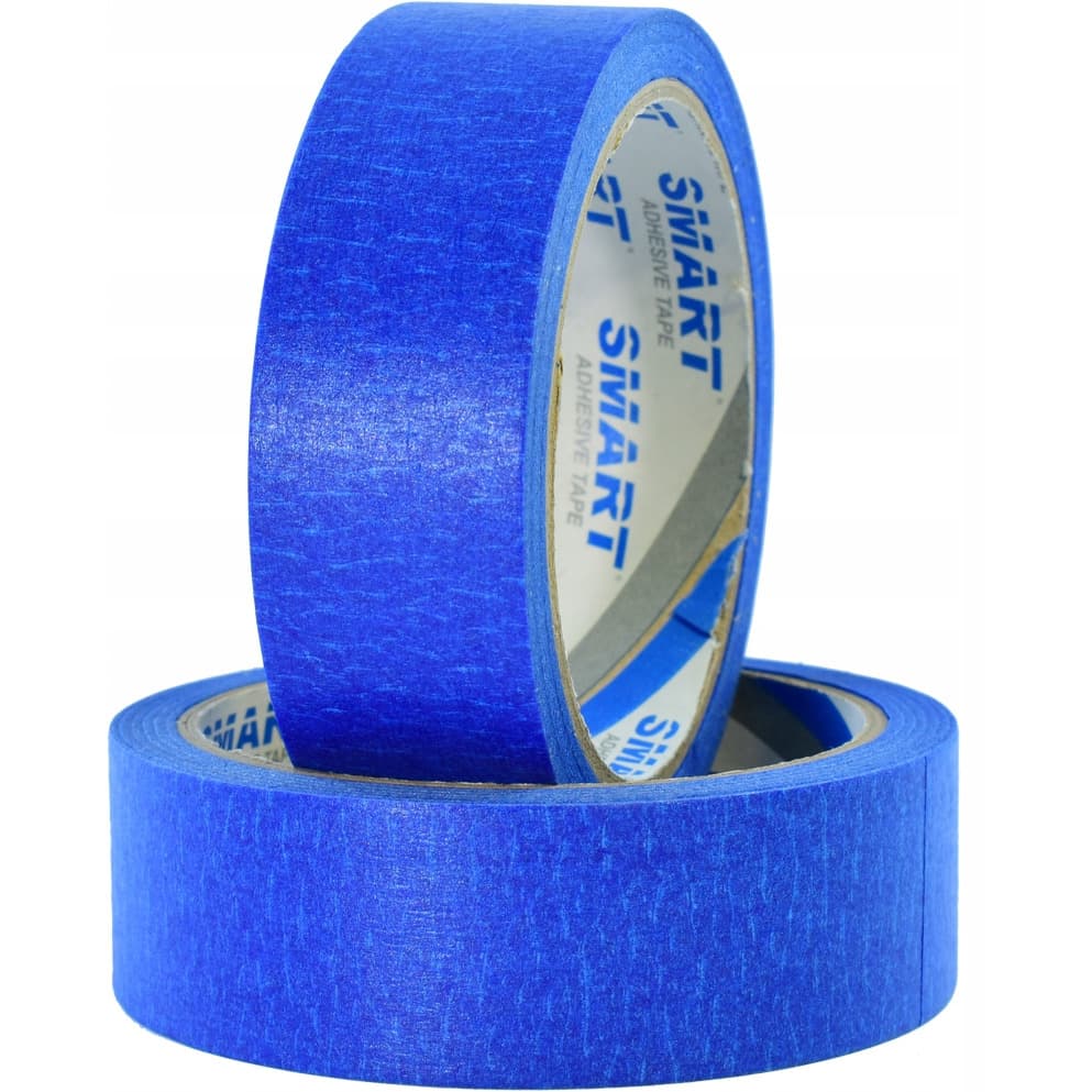 Taśma samoprzylepna maskująca malarska 30mm*25m niebieska UV