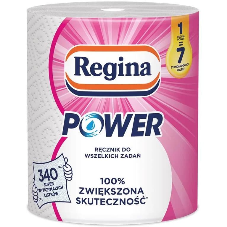 Ręcznik papierowy uniwersalny REGINA POWER 2 warstwy