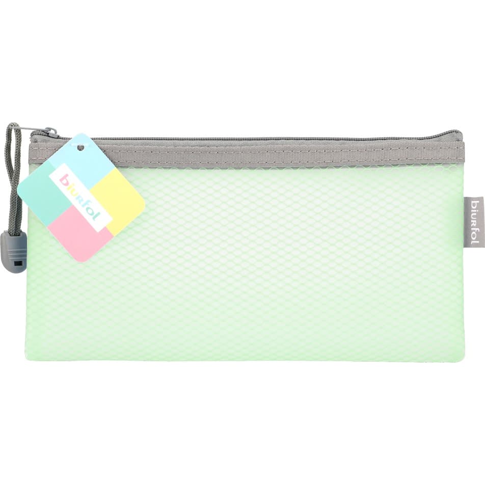 Saszetka na zamek DL EVA pastel zielony SZP-DL-04 BIURFOL