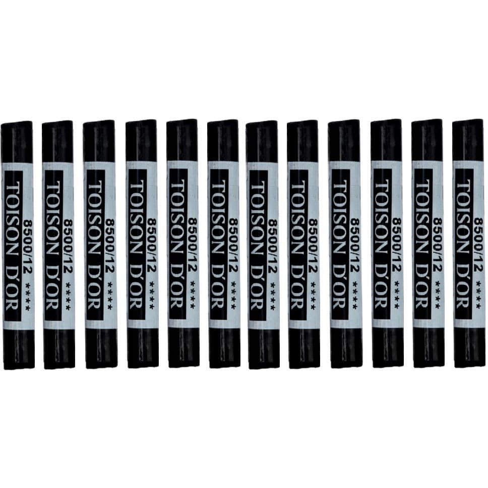Kredki pastele suche IVORY BLACK (12 szt.) 8500/12 KOH-I-NOOR