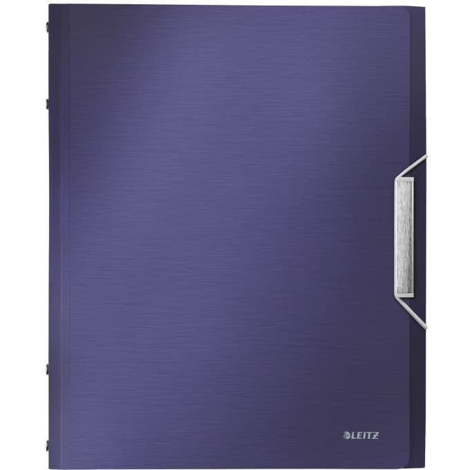 Teczka 6 przeródek A4 200k tytanowy błękit LEITZ STYLE 39950069