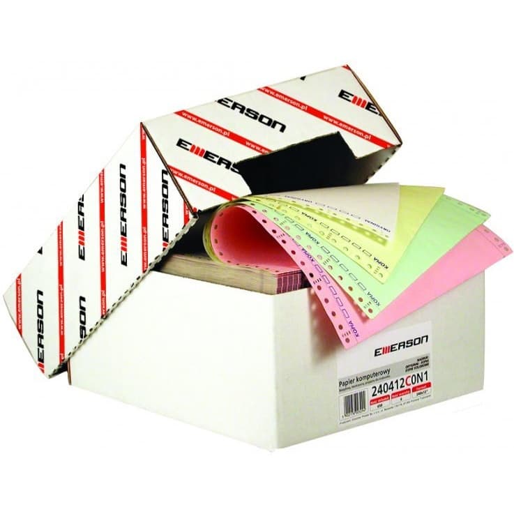 Papier komputerowy C240-4N 240412C0N1 450 składek EMERSON
