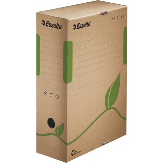 Pudło archiwizacyjne na dokumenty 100mm ECO siarczanowe 623917 ESSELTE