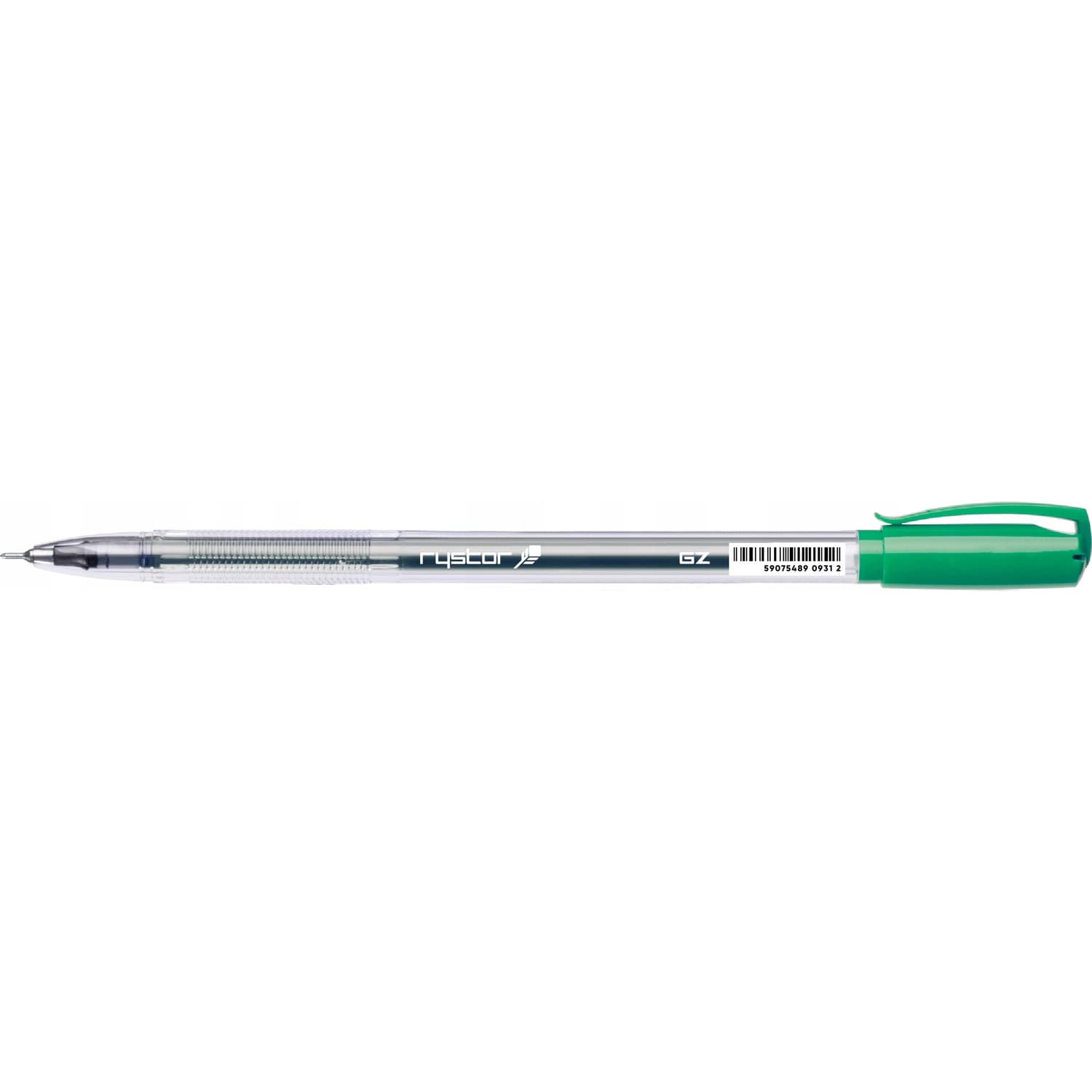 Pióro żelowe GZ-031/D zielone 426-003 RYSTOR