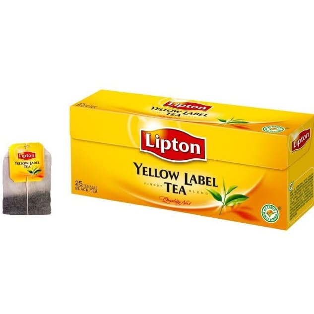 Herbata LIPTON YELLOW LABEL (25 torebek) czarna