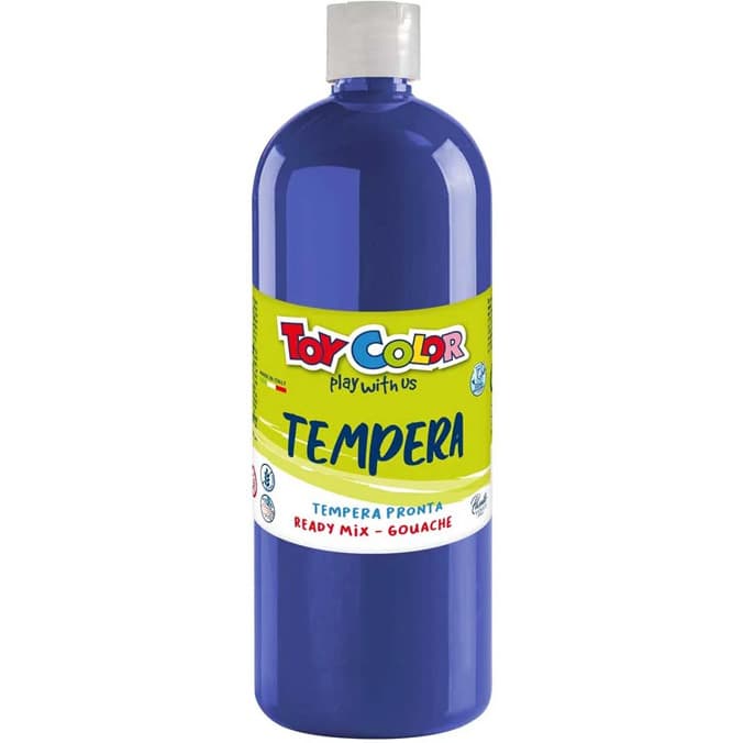 Farba TEMPERA 1000ml cobalt blue 0554/16 TOY COLOR