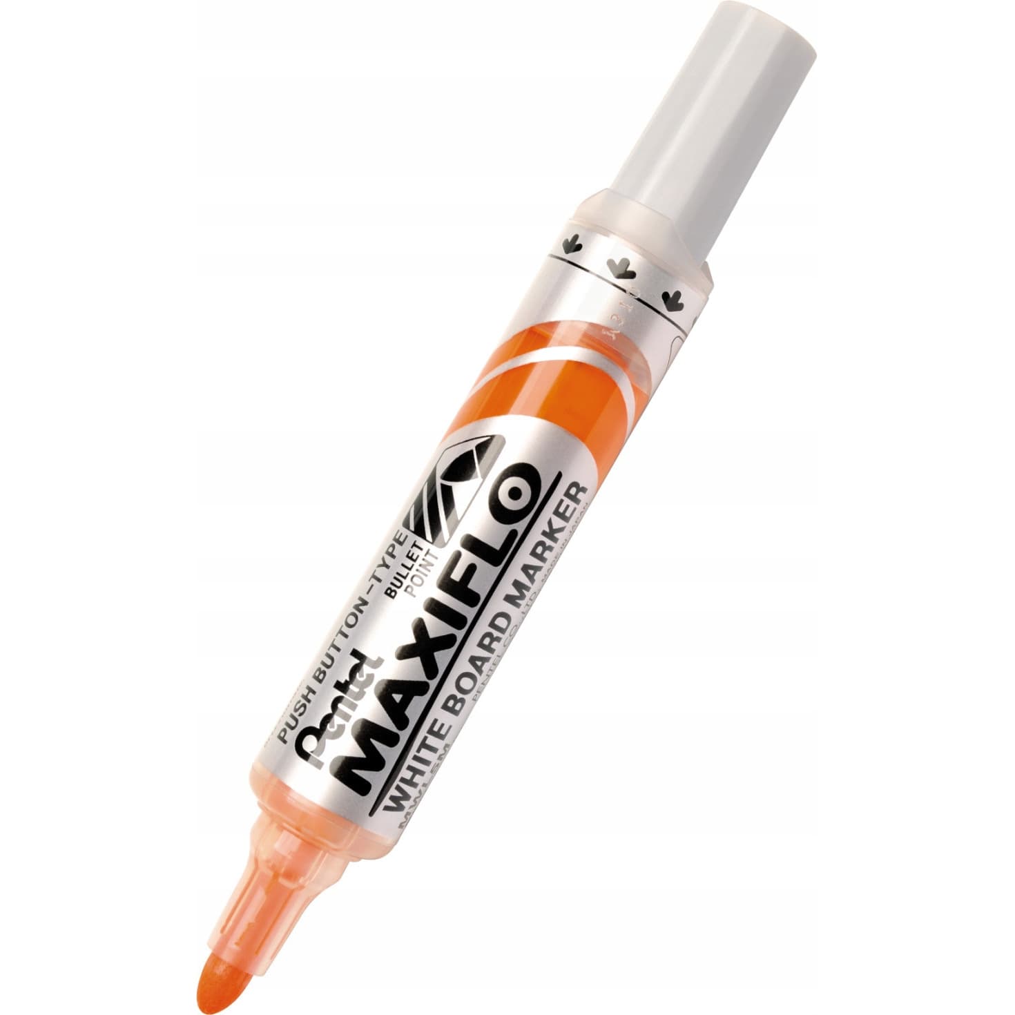 Marker suchościeralny MWL-5M pomarańczowy PENTEL