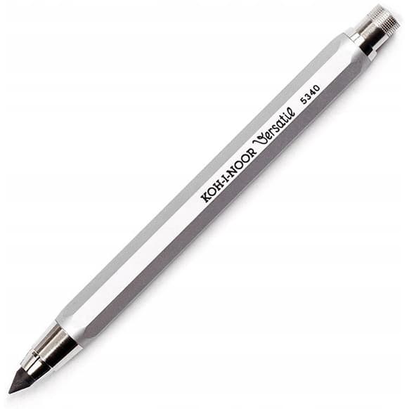 Ołówek mechaniczny srebrny KUBUŚ z temperówką 5,6mm 5340 KOH-I-NOOR