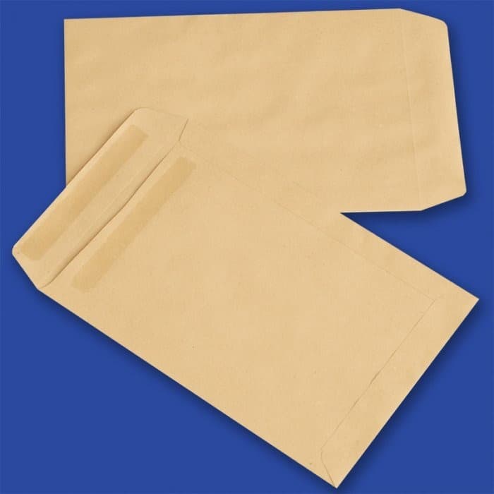 Koperty B5 SK brązowe 90g. samoklejące (500szt.) NC 31523020