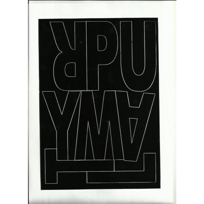 LITERY samoprzylepne 10cm (9) białe ARTDRUK