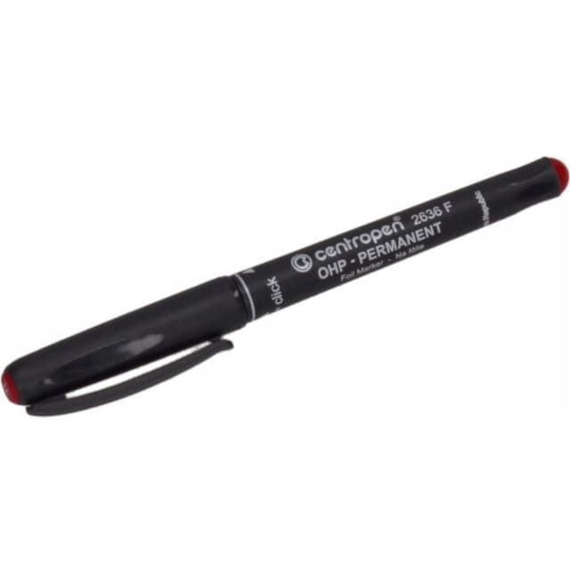 Marker permanentny OHP F 0.6 czerwony 2636 CENTROPEN
