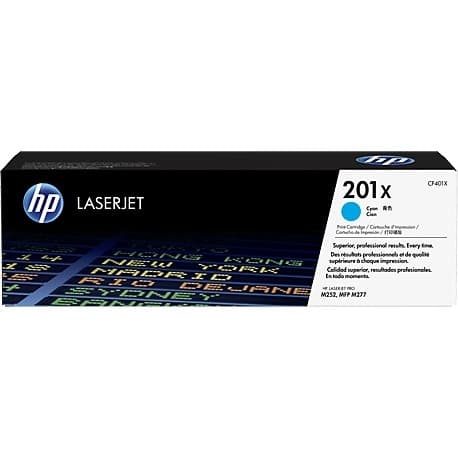 Toner HP 201X (CF401X) niebieski 2300str