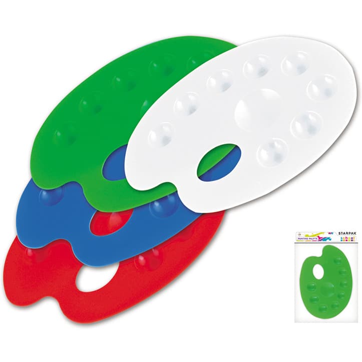 Paleta do farb owalna STK mix 236218