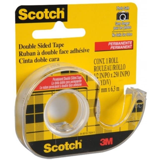 Taśma dwustronna przezroczysta 12,7mm x 6,3m na podajniku 3M SCOTCH 136D 70005232866