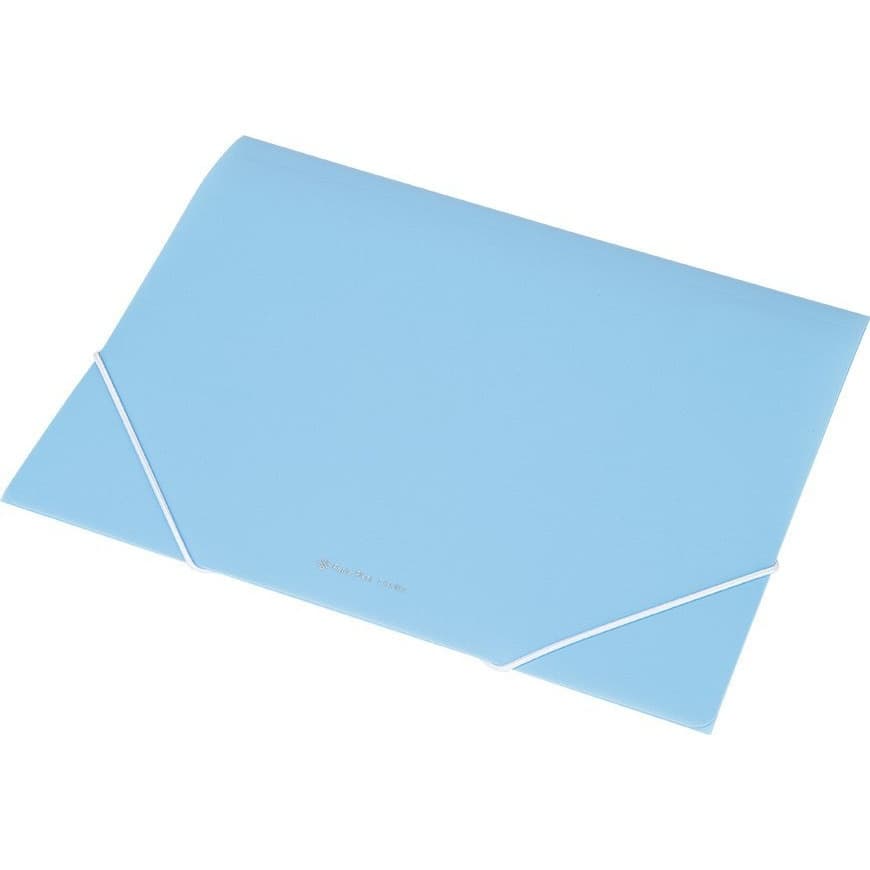 Teczka A4 z gumką EX4302 niebieska transparentna 0410-0034-03 PANTA PLAST
