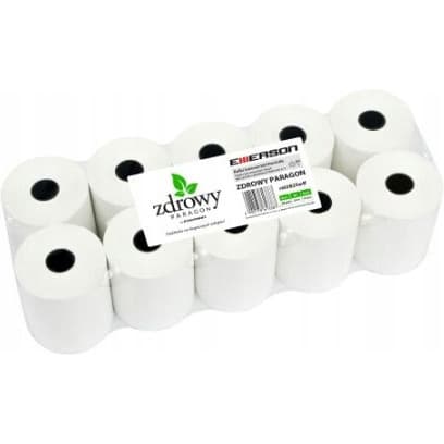 Rolki termiczne 28x25m 10szt. EMERSON rt02825wff zdrowy paragon